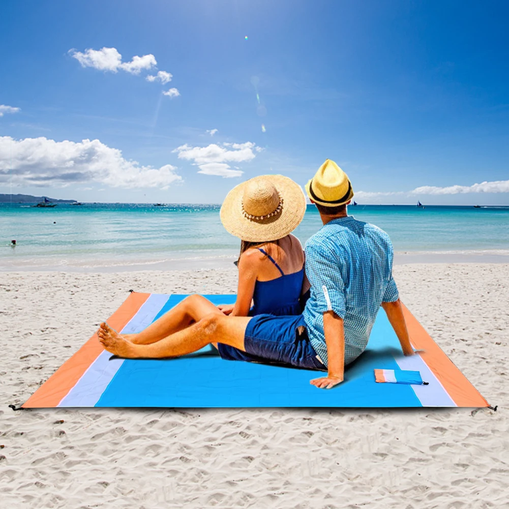 Outdoor Picnic Camping Hiking Travel Beach Blanket Sand Free Machine Washable Foldable Portable With Storage Bag Quick Drying
Outdoor Picnic Camping Hiking Travel Beach Blanket Sand Free Machine Washable Foldable Portable With Storage Bag Quick Drying