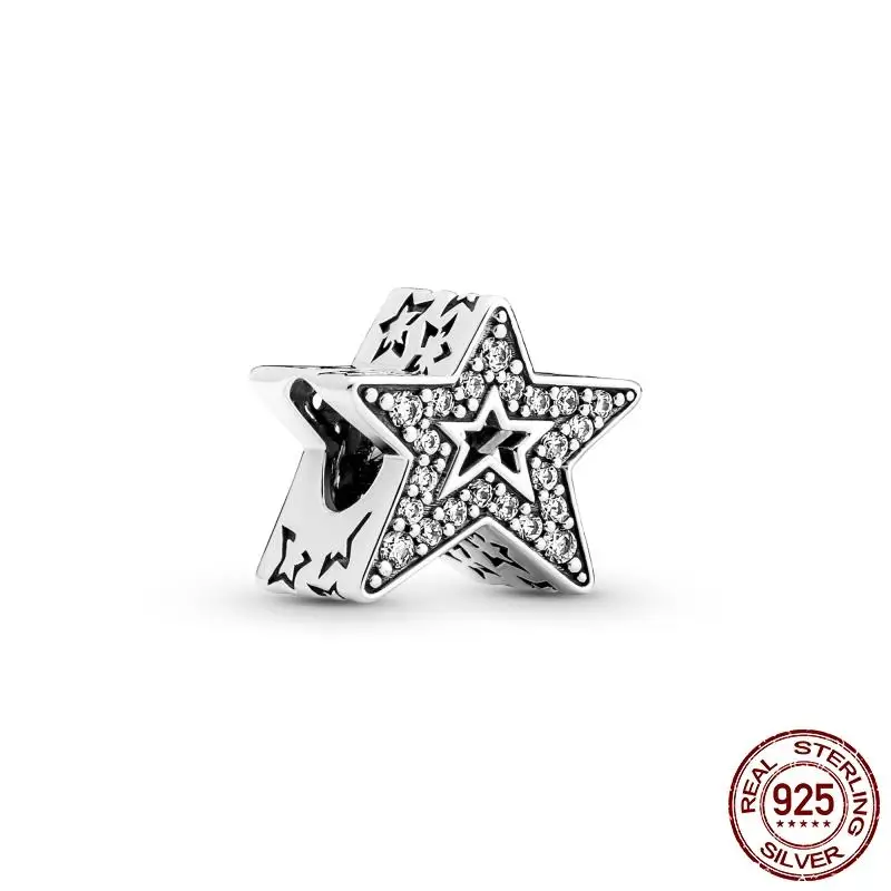 Hot Sale Real Silver 925 Shining Asymmetrical Star Charm For Fit Original Pandora Bracelet or Necklac Pendant DIY Jewelry Gift
Hot Sale Real Silver 925 Shining Asymmetrical Star Charm For Fit Original Pandora Bracelet or Necklac Pendant DIY Jewelry Gift