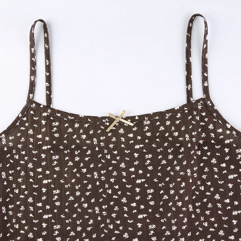 Rockmore Brown Aesthetic Floral Printed Crop Tops Women Cute Sleeveless Tank Top Tee Clothes Academia Vintage E Girl Camisole
Rockmore Brown Aesthetic Floral Printed Crop Tops Women Cute Sleeveless Tank Top Tee Clothes Academia Vintage E Girl Camisole