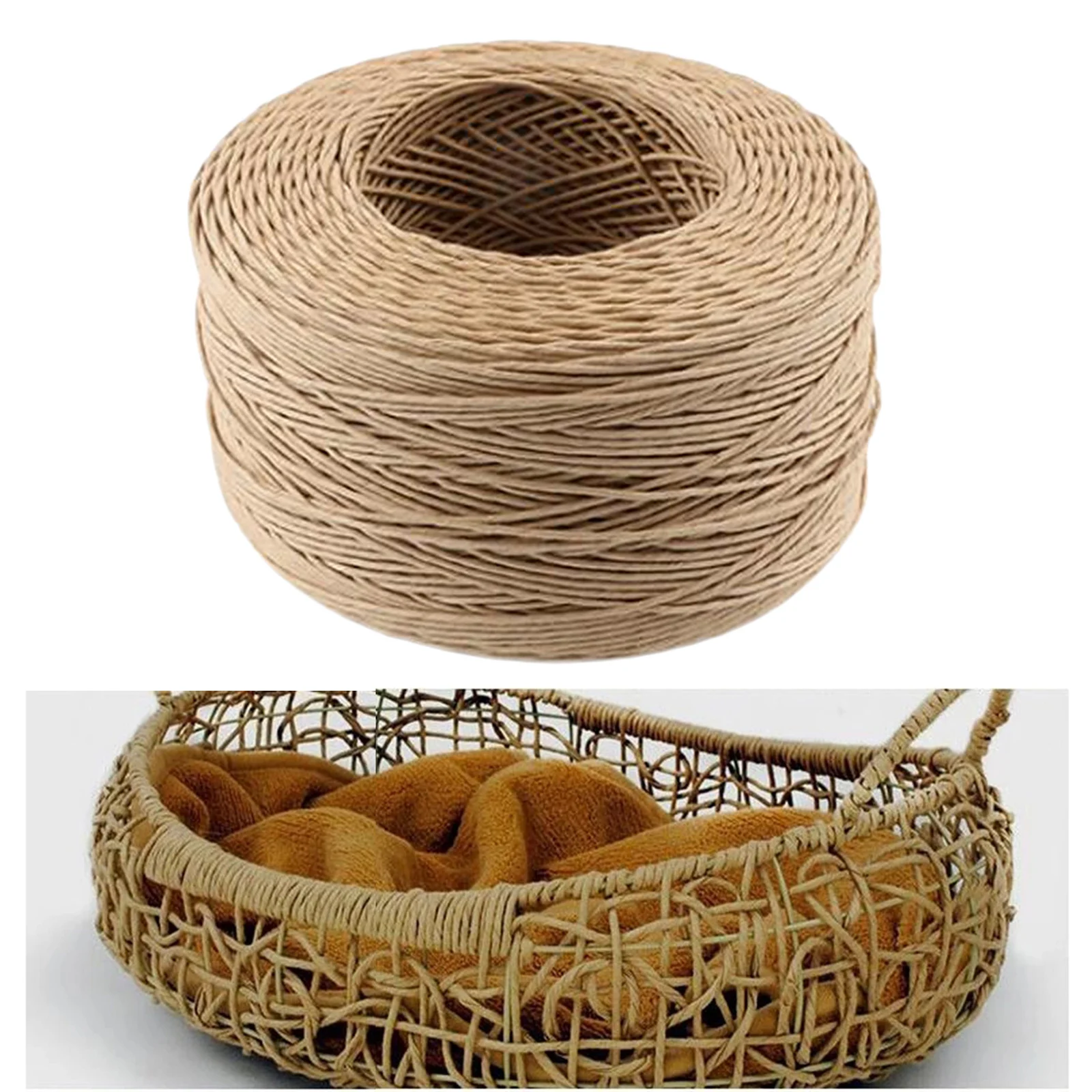 2133ft Raffia Paper Yarn Twine Cord for Gift Wrapping Tags Hanging Festival Florist Weaving Thread
2133ft Raffia Paper Yarn Twine Cord for Gift Wrapping Tags Hanging Festival Florist Weaving Thread