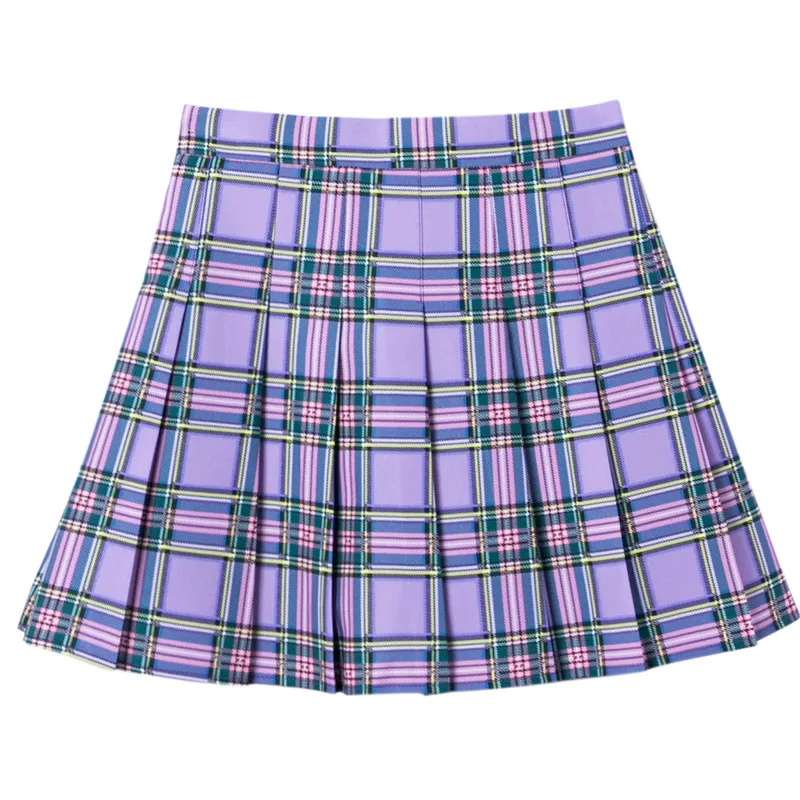 High Waist A-line midi Skirt Plus Size Pleated Skirt Female saia feminina Summer 2020 Harajuku Punk purple Plaid Skirts Womens
High Waist A-line midi Skirt Plus Size Pleated Skirt Female saia feminina Summer 2020 Harajuku Punk purple Plaid Skirts Womens