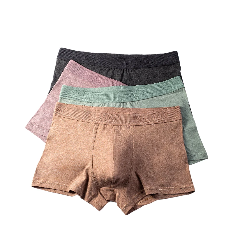 2021 100% Cotton Boxer Underwear Men Seamless Breathable Boxers Briefs Plus Size Boxershorts Underwear Mid Waist Panties for Men
2021 100% Cotton Boxer Underwear Men Seamless Breathable Boxers Briefs Plus Size Boxershorts Underwear Mid Waist Panties for Men