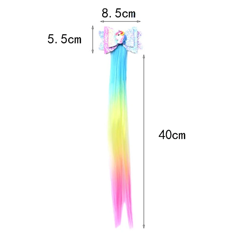 Colorful Cartoon Hairgrip Hair Accessories Bowknot Unicorn Children's Fringed Straight Hair Clip
Colorful Cartoon Hairgrip Hair Accessories Bowknot Unicorn Children's Fringed Straight Hair Clip