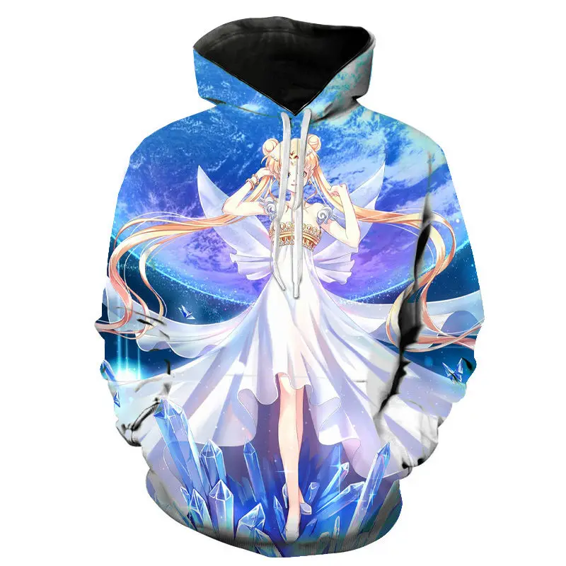 Autumn Sailor Moon Men's And Women's Hoodie 3d Printing Kids Cartoon Sweatshirt Hot Sale Harajuku Long Sleeve Cool Pullover Tops
Autumn Sailor Moon Men's And Women's Hoodie 3d Printing Kids Cartoon Sweatshirt Hot Sale Harajuku Long Sleeve Cool Pullover Tops