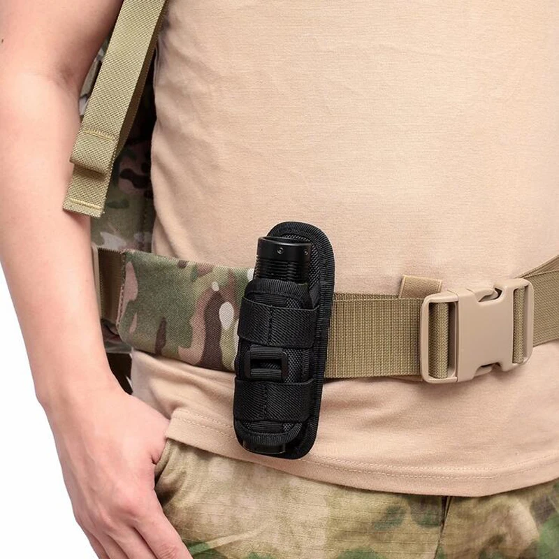Tactical 360 Degrees Rotatable Flashlight Pouch Holster Torch Case for Belt Torch Cover Hunting Lighting Accessory Survival Kits
Tactical 360 Degrees Rotatable Flashlight Pouch Holster Torch Case for Belt Torch Cover Hunting Lighting Accessory Survival Kits