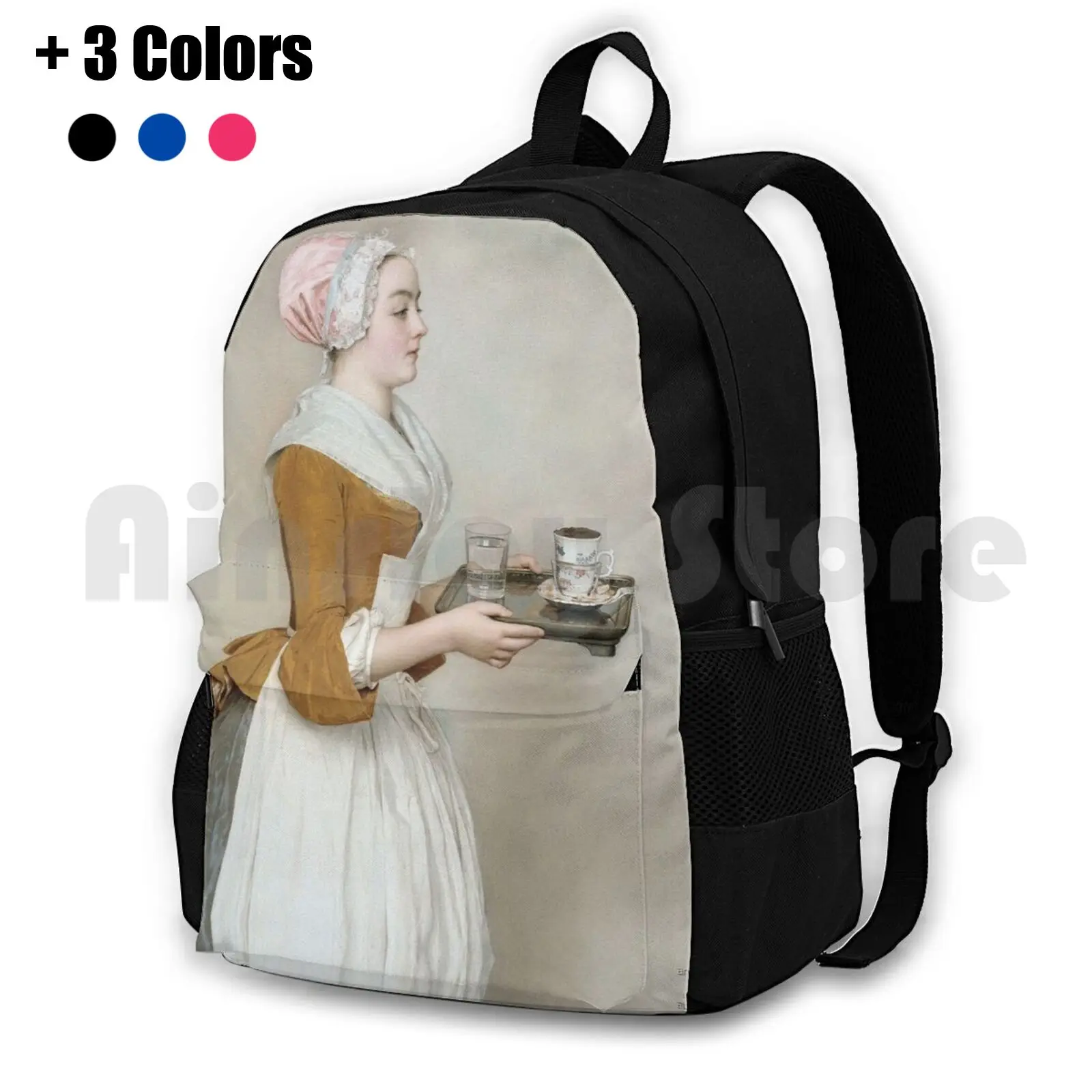 

Уличный походный рюкзак Jean-Etienne Liotard-The Chocolate Girl, спортивная сумка для верховой езды, скалолазания, кофе, привлекательная осенняя, осенняя