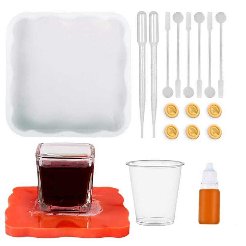 Epoxy Mould Square Rhombus Coaster Mould Silicone Mould Mirror
Epoxy Mould Square Rhombus Coaster Mould Silicone Mould Mirror