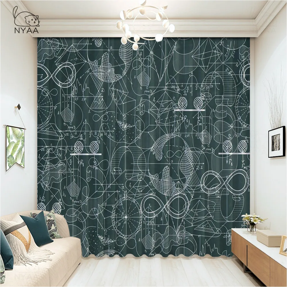 Chalkboard With Science Formulas Curtain Window Cafe Curtains Living Room Home Decoration Luxury Curtain Blackout Micro Shading
Chalkboard With Science Formulas Curtain Window Cafe Curtains Living Room Home Decoration Luxury Curtain Blackout Micro Shading
