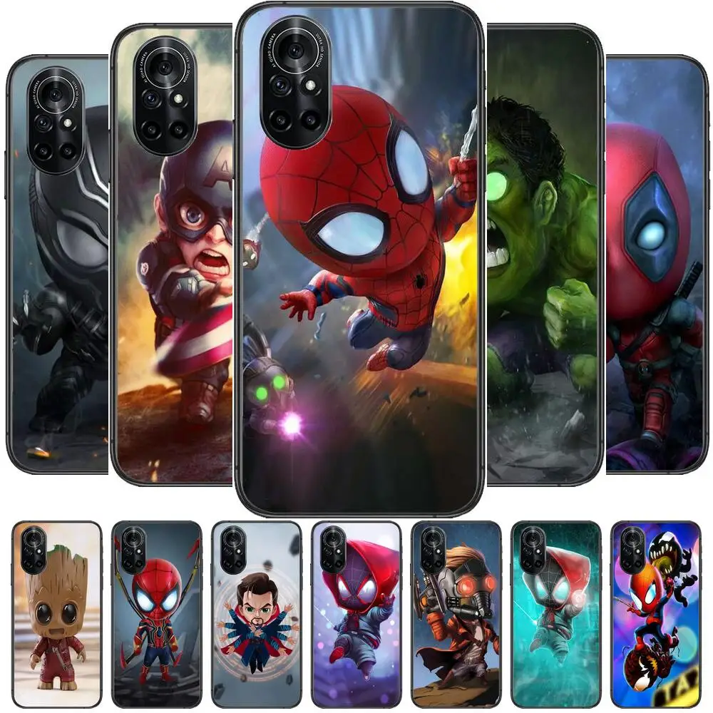 Mini Marvel Clear Phone Case For Huawei Honor 20 10 9 8A 7 5T X Pro Lite 5G Black Etui Coque Hoesjes Comic Fash design
Mini Marvel Clear Phone Case For Huawei Honor 20 10 9 8A 7 5T X Pro Lite 5G Black Etui Coque Hoesjes Comic Fash design