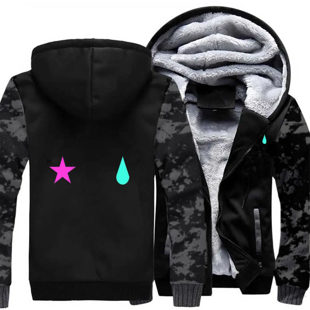HunterHunter Japanese Anime Star Water Drop Hxh Raglan Thick Hoodies Winter Warm Printed Sweatshirts Coat Men Street Jackets
HunterHunter Japanese Anime Star Water Drop Hxh Raglan Thick Hoodies Winter Warm Printed Sweatshirts Coat Men Street Jackets