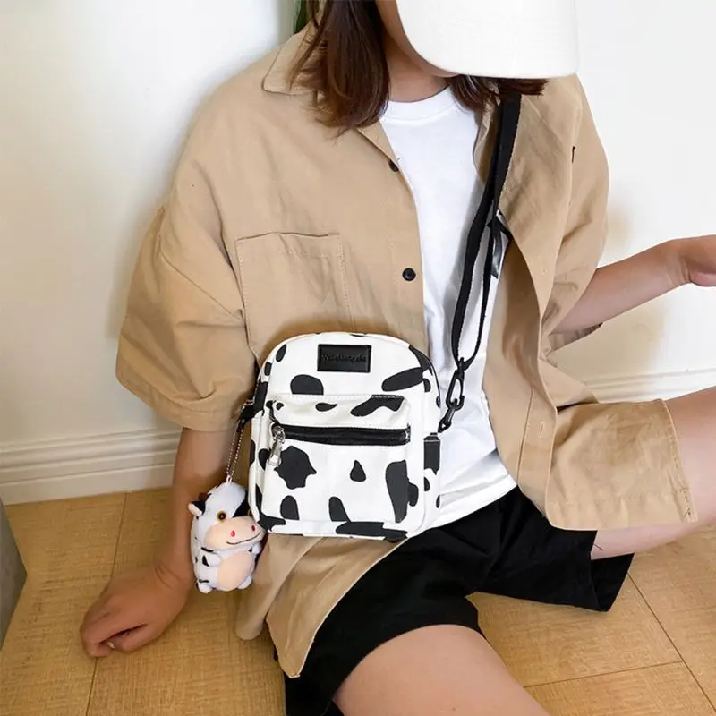 Women Girls Cartoon Cow Print Shoulder Crossbody Bag Lady Tote Satchel Purse J60D
Women Girls Cartoon Cow Print Shoulder Crossbody Bag Lady Tote Satchel Purse J60D