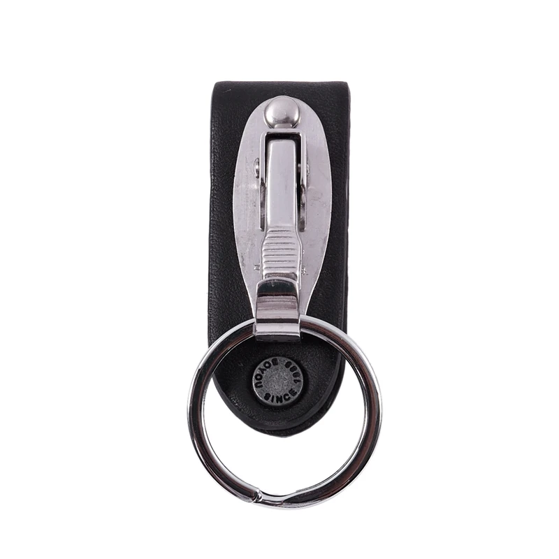 Wholesale promotion Stainless Steel Keyring Design Faux Leather Belt Loop Key Chain
Wholesale promotion Stainless Steel Keyring Design Faux Leather Belt Loop Key Chain