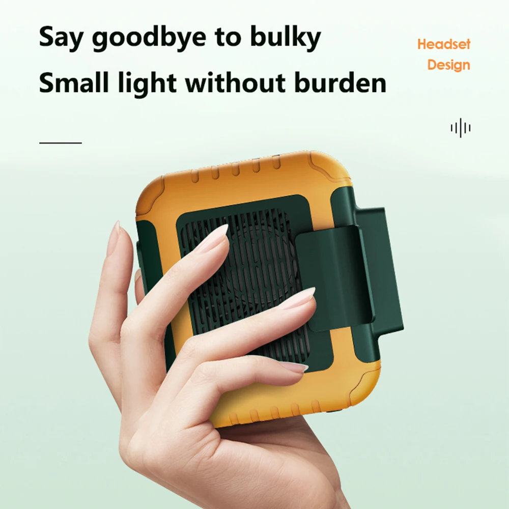 Portable Hanging waist Fan USB Waist Clip Fan Ultra quiet Wearable Electric Fan Handheld Air Conditioner for Outdoor Working
Portable Hanging waist Fan USB Waist Clip Fan Ultra quiet Wearable Electric Fan Handheld Air Conditioner for Outdoor Working