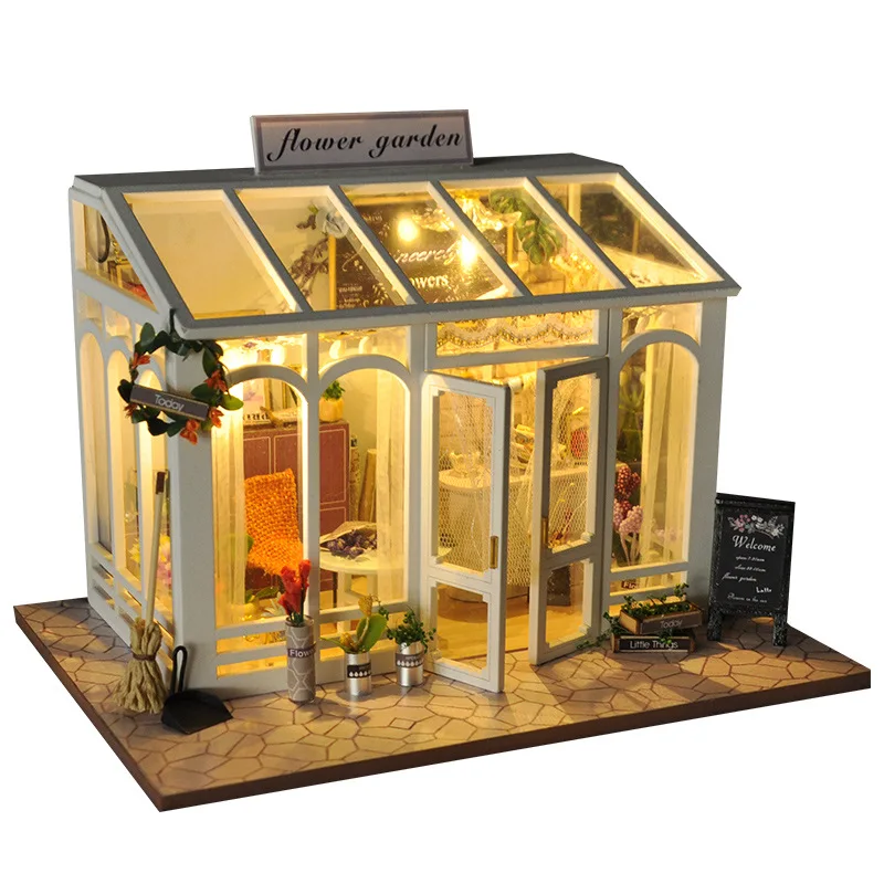 Doll House Flower Shop Snsum Store Wooden Blocks Puzzle Toy Model Building Kit Toys For Children Christmas Birthday Gifts Girls
Doll House Flower Shop Snsum Store Wooden Blocks Puzzle Toy Model Building Kit Toys For Children Christmas Birthday Gifts Girls
