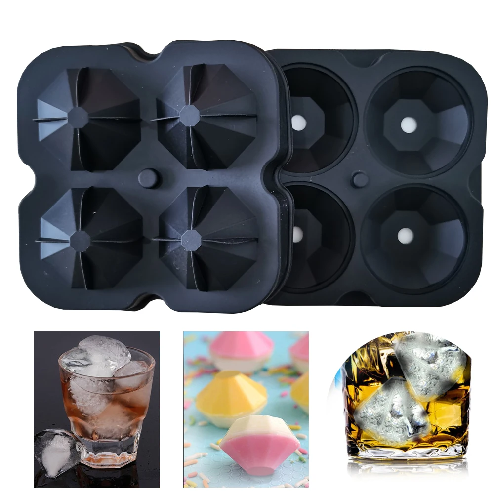 Silicone Ice Cube Maker DIY Creative Silica Gel Diamonds Tray Mould Home Bar Party Cool Whiskey Wine Mold Ice Cream Tools
Silicone Ice Cube Maker DIY Creative Silica Gel Diamonds Tray Mould Home Bar Party Cool Whiskey Wine Mold Ice Cream Tools