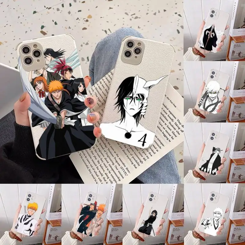 Japanese anime Bleach Phone Case Lambskin Leather For iphone 12 11 8 7 6 XR X XS PLUS MINI PLUS PRO MAX Shockproof
Japanese anime Bleach Phone Case Lambskin Leather For iphone 12 11 8 7 6 XR X XS PLUS MINI PLUS PRO MAX Shockproof