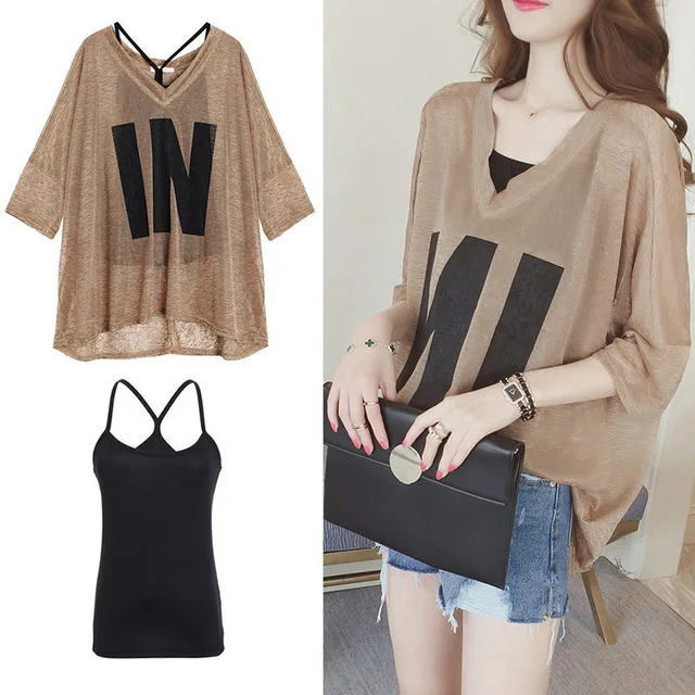ZOGAA 2021 New Women's V-Neck Long-Sleeved Two-Piece Ice Silk Fabric Blouse Fashion Sexy Breathable Summer Streetwear LooseM-4XL
ZOGAA 2021 New Women's V-Neck Long-Sleeved Two-Piece Ice Silk Fabric Blouse Fashion Sexy Breathable Summer Streetwear LooseM-4XL