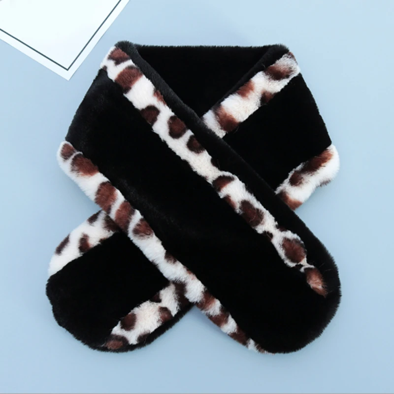 Scarf Warmers Women Fashion Winter Faux Fur Scarf Leopard Outerwear Scarf Warm Pompom Neck Warmers Women Present Cute
Scarf Warmers Women Fashion Winter Faux Fur Scarf Leopard Outerwear Scarf Warm Pompom Neck Warmers Women Present Cute