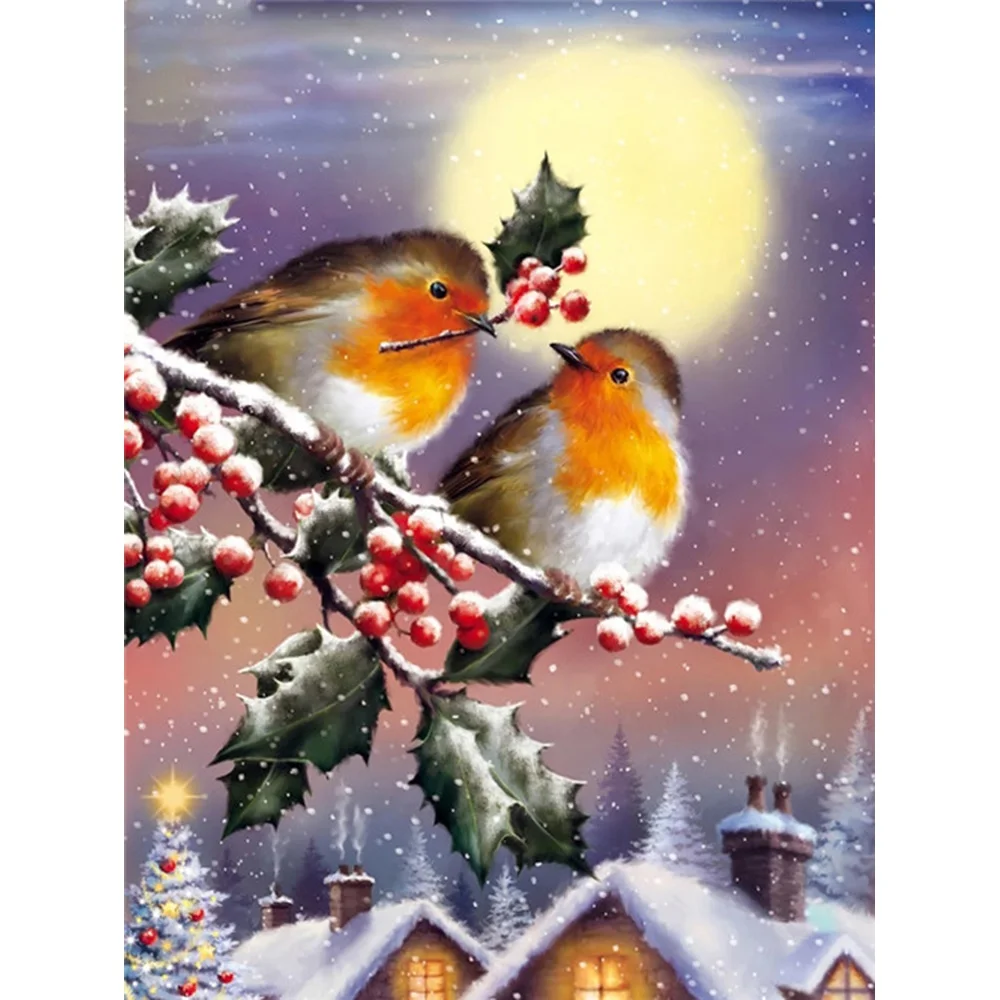 Christmas Gift Diamond Embroidery Cross Stitch Bird 5D DIY Diamond Painting Animal Rhinestone Picture Rustom
Christmas Gift Diamond Embroidery Cross Stitch Bird 5D DIY Diamond Painting Animal Rhinestone Picture Rustom
