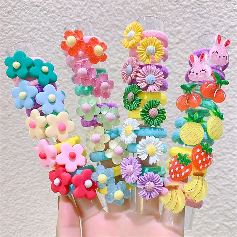 10Pcs/Lot Korean Style Cartoon Hair Accessories Animal Cute Elastic Hair Band Flower Fruit Scrunchie Rubber Hair Bands for Girls
10Pcs/Lot Korean Style Cartoon Hair Accessories Animal Cute Elastic Hair Band Flower Fruit Scrunchie Rubber Hair Bands for Girls