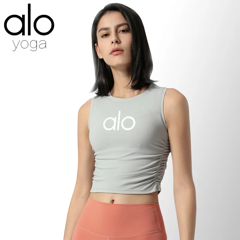 Alo Yoga Clothes Sports Blouse Women Breathable Thin Fitness Quick Dry Tops Sports Wear Sleeveless Vest Running T-Shirts /40
Alo Yoga Clothes Sports Blouse Women Breathable Thin Fitness Quick Dry Tops Sports Wear Sleeveless Vest Running T-Shirts /40