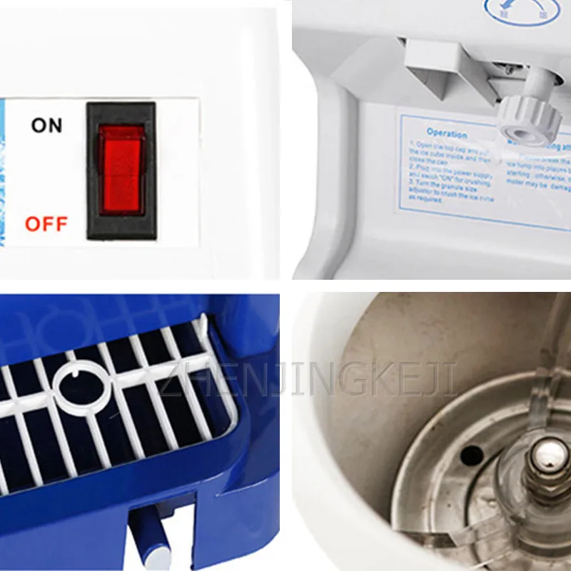 220V Commercial Snowflake Shaved Ice Machine Crushed Ice Smoothie Electric Smoothie Milk Tea Shop Dedicated Home Appliances
220V Commercial Snowflake Shaved Ice Machine Crushed Ice Smoothie Electric Smoothie Milk Tea Shop Dedicated Home Appliances