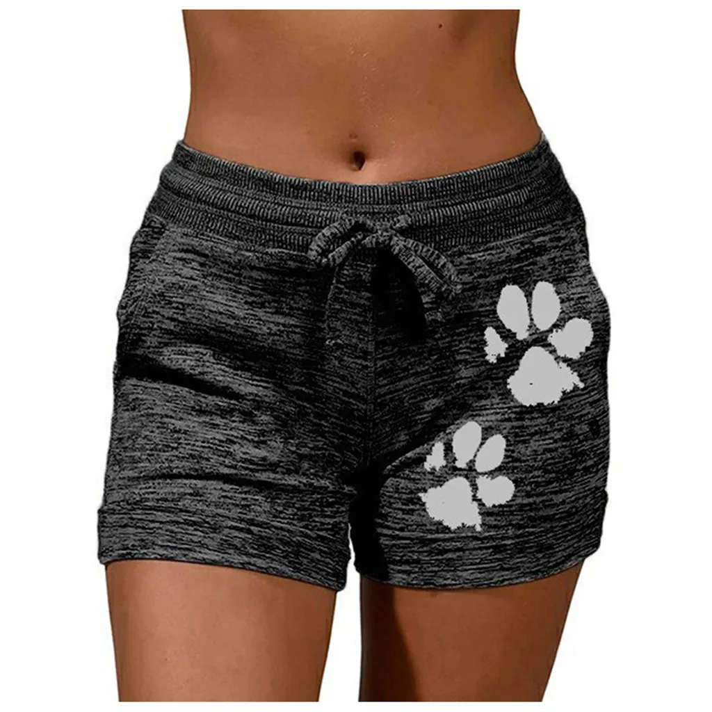 30H Fashion Shorts Women Quick-drying Casual Sports Shorts Footprint Print Elastic Fitness Home Short Pants Dropshipping
30H Fashion Shorts Women Quick-drying Casual Sports Shorts Footprint Print Elastic Fitness Home Short Pants Dropshipping