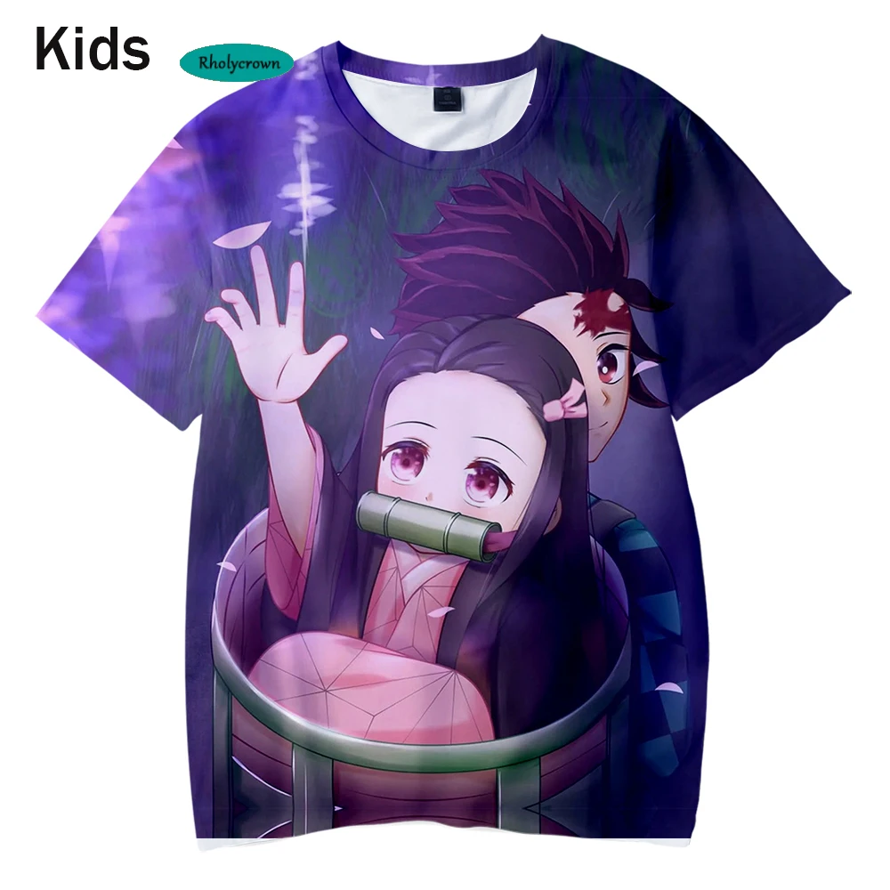 Rholycrown Hot Arrinval 3D Comic Demon Slayer Kids T Shirt Hot Boys Girls Casual Tees 3D Kimetsu No Yaiba Kids t shirt Men
Rholycrown Hot Arrinval 3D Comic Demon Slayer Kids T Shirt Hot Boys Girls Casual Tees 3D Kimetsu No Yaiba Kids t shirt Men