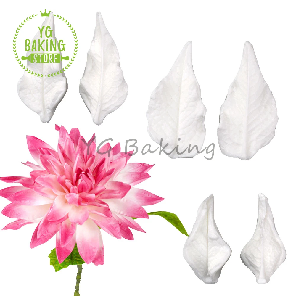 Dorica 6 Pcs/Set Dahlia Petals Veiner Silicone Mold Flower Design Fondant Cake Decorating Tools Bakeware Cake Mould
Dorica 6 Pcs/Set Dahlia Petals Veiner Silicone Mold Flower Design Fondant Cake Decorating Tools Bakeware Cake Mould