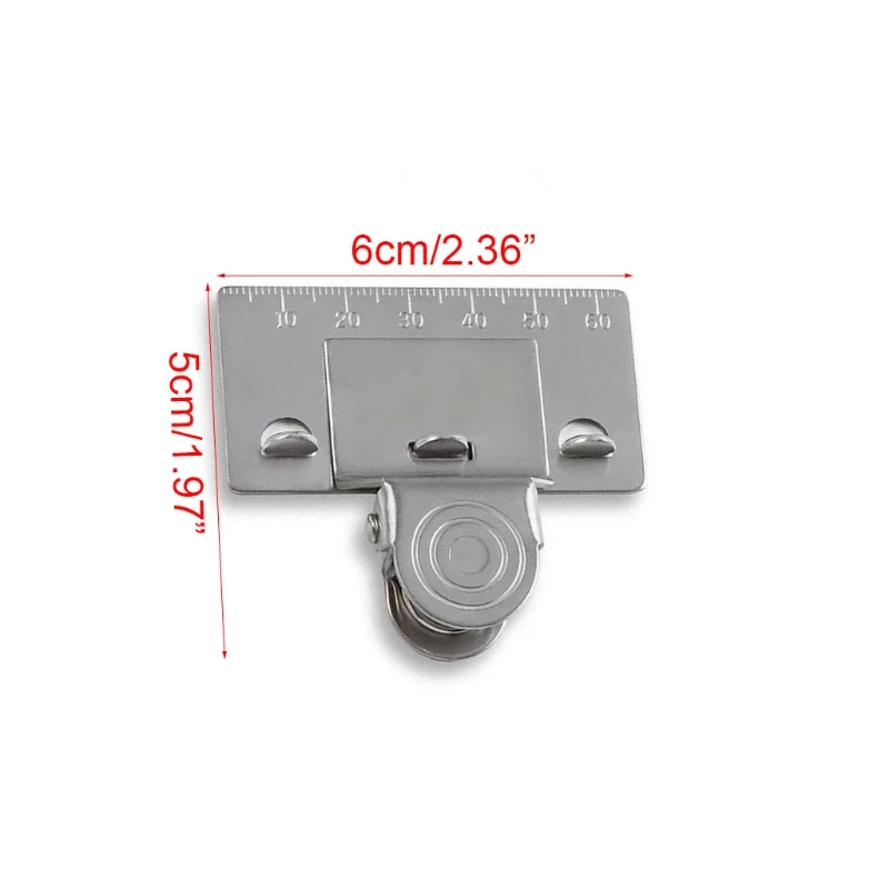 1 Pc Measuring Tape Clip Tool for Corners, Clamp Precise Positioning Measurement Tool, Anti-rust, Anti-Cracking Clip Too
1 Pc Measuring Tape Clip Tool for Corners, Clamp Precise Positioning Measurement Tool, Anti-rust, Anti-Cracking Clip Too