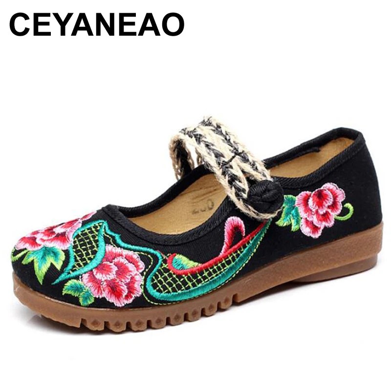 CEYANEAOSpring Handmade Thailand Ballerinas Old Peking Women Casual Flower Embroidery Cotton Shoes Asakuchi Breathable Shoes
CEYANEAOSpring Handmade Thailand Ballerinas Old Peking Women Casual Flower Embroidery Cotton Shoes Asakuchi Breathable Shoes