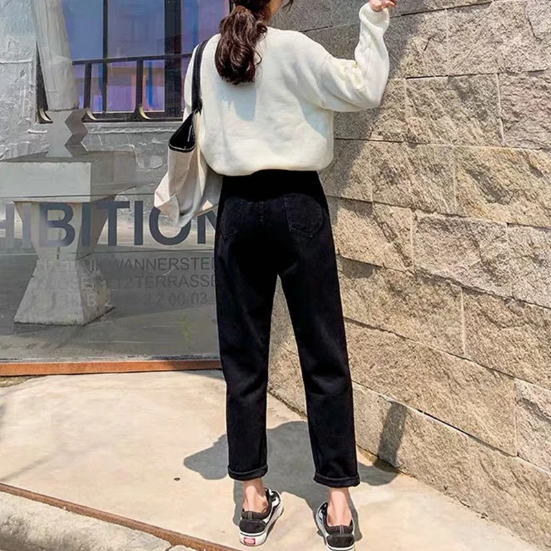 White Black Jeans Woman High Waist Mom Jeans Plus Size Denim Summer Pants Boyfriend Women's Fashion Jeans Women Denim Trousers
White Black Jeans Woman High Waist Mom Jeans Plus Size Denim Summer Pants Boyfriend Women's Fashion Jeans Women Denim Trousers