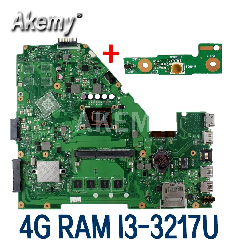 Amazoon X550CA Laptop motherboard For Asus X550CA X550CC X550CL R510C Y581C X550C X550 Test original mainboard 4G RAM I3-3217U
Amazoon X550CA Laptop motherboard For Asus X550CA X550CC X550CL R510C Y581C X550C X550 Test original mainboard 4G RAM I3-3217U