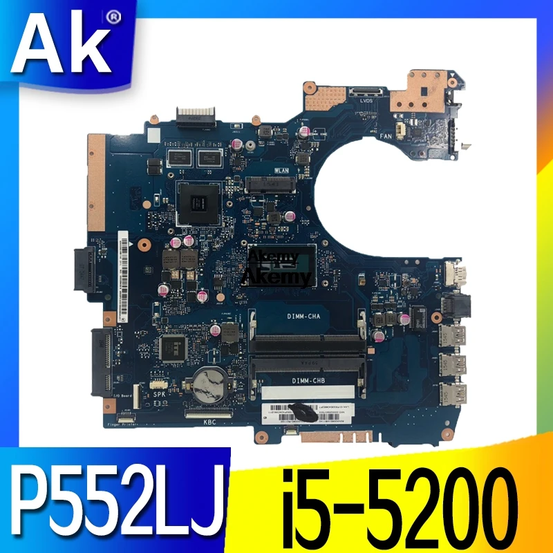 P552LA_LJ материнская плата для ноутбука Asus P552LA P552LJ P2520LA P2520LJ P552L P552 тестовая оригинальная материнская плата I5-5200U GT920M
P552LA_LJ материнская плата для ноутбука Asus P552LA P552LJ P2520LA P2520LJ P552L P552 тестовая оригинальная материнская плата I5-5200U GT920M