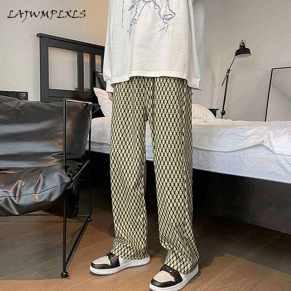 Spring Autumn Fashion Streetwear Pants Mens High Street Draping Effect Mop Man Male Straight Wide Leg Pants Sweatpants Clothing
Spring Autumn Fashion Streetwear Pants Mens High Street Draping Effect Mop Man Male Straight Wide Leg Pants Sweatpants Clothing