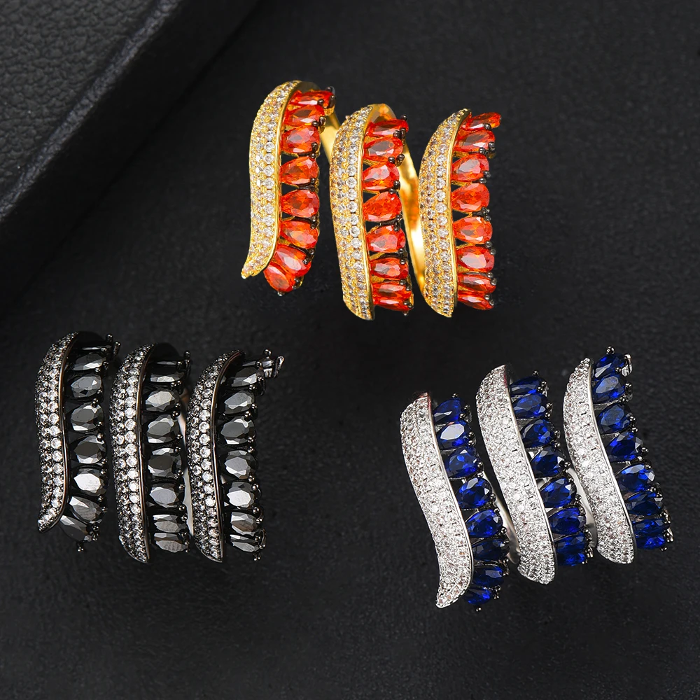 Blachette Sweet Water Clear Crystal Ring for Women Multicolor Cubic Zircon Finger Rings Beads Charm Ring Bohemian Beach Jewelry
Blachette Sweet Water Clear Crystal Ring for Women Multicolor Cubic Zircon Finger Rings Beads Charm Ring Bohemian Beach Jewelry