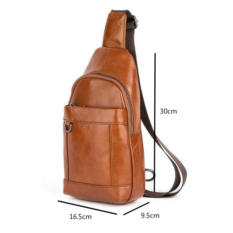 YourSeason Men Genuine Leather Chest Bag 2021 Retro Soft Cowhide Solid Color Male Casual Messenger Bags
YourSeason Men Genuine Leather Chest Bag 2021 Retro Soft Cowhide Solid Color Male Casual Messenger Bags