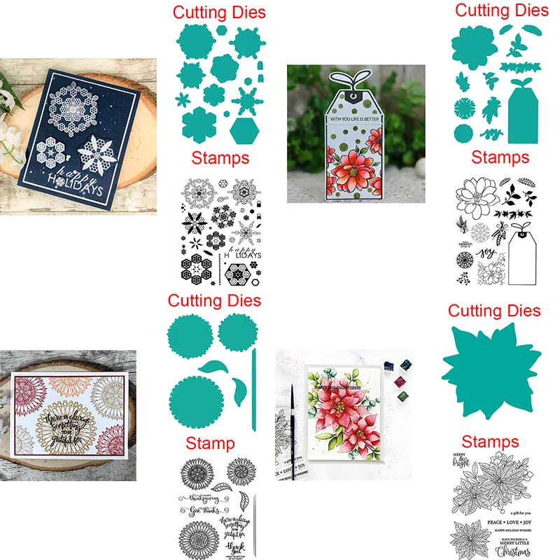 Christmas Snowflake Metal Cutting Dies & Coordinating Stamp For Scrapbooking Craft Embossing Stencil Die Cut Card Making
Christmas Snowflake Metal Cutting Dies & Coordinating Stamp For Scrapbooking Craft Embossing Stencil Die Cut Card Making