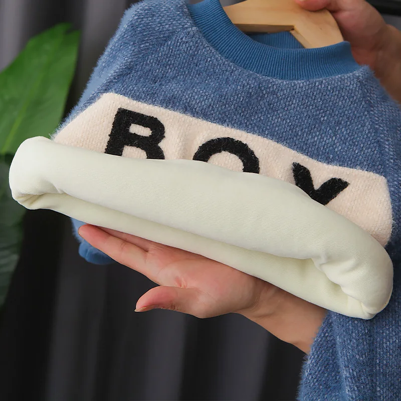 Autumn Winter Fashion Baby Boys Girls Clothes Children Thicken Cotton Sweater Toddler Casual Clothing Infant Kids Letter Costume
Autumn Winter Fashion Baby Boys Girls Clothes Children Thicken Cotton Sweater Toddler Casual Clothing Infant Kids Letter Costume