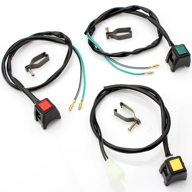 Universal kill stop Or Start Switch, can be used as horn switch too 1pc ON OFF Switch Motocycle Engine Starter Kill Switch
Universal kill stop Or Start Switch, can be used as horn switch too 1pc ON OFF Switch Motocycle Engine Starter Kill Switch