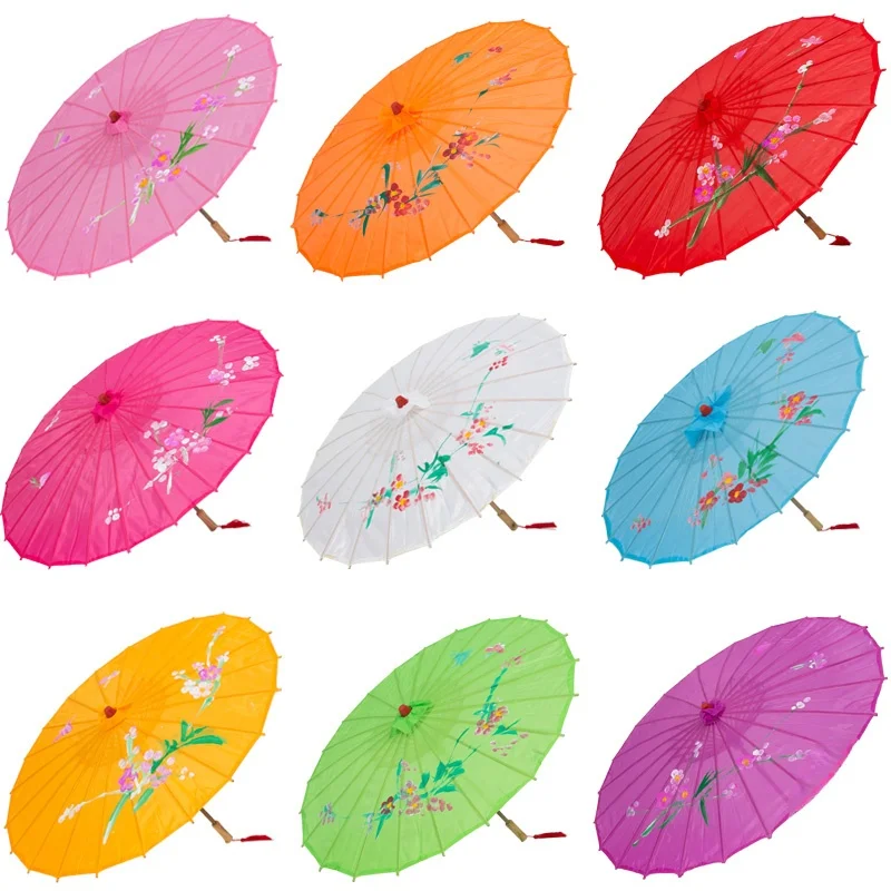 1pc Chinese art umbrella bamboo frame silk parasol for wedding birthday party decorate Classical Dance Props Photo Decoration
1pc Chinese art umbrella bamboo frame silk parasol for wedding birthday party decorate Classical Dance Props Photo Decoration