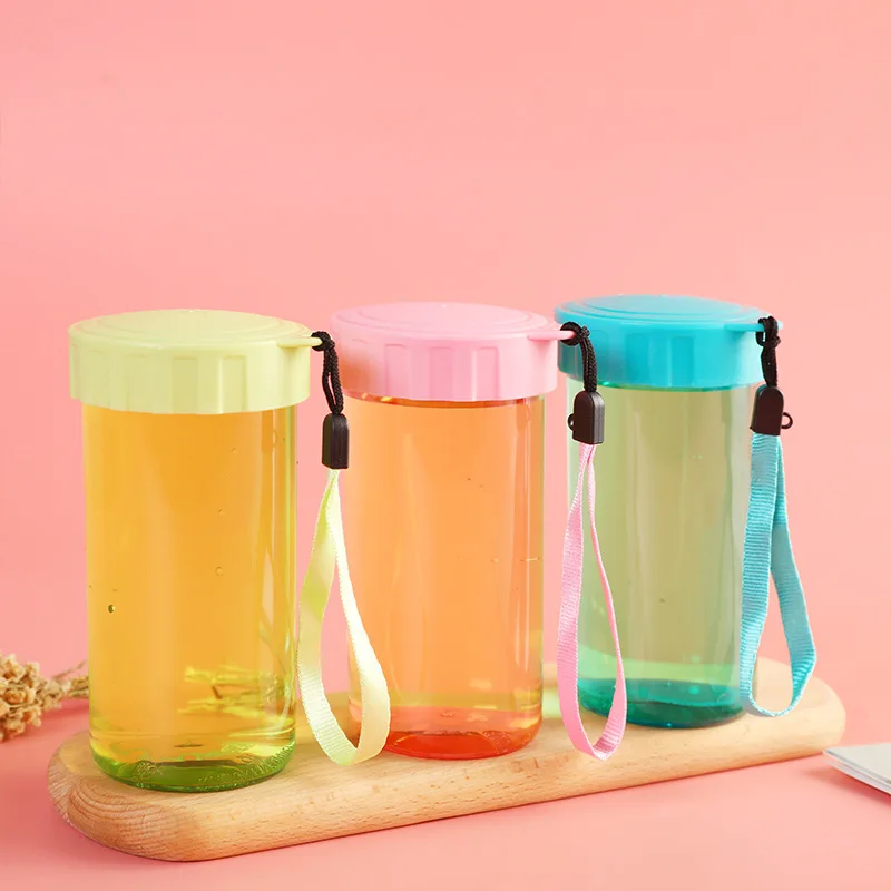 320ml Transparent PP Water Bottle With Lid Rope Portable Travel Gym Outdoor Sports Water Bottle For Children Kids Tumblers
320ml Transparent PP Water Bottle With Lid Rope Portable Travel Gym Outdoor Sports Water Bottle For Children Kids Tumblers