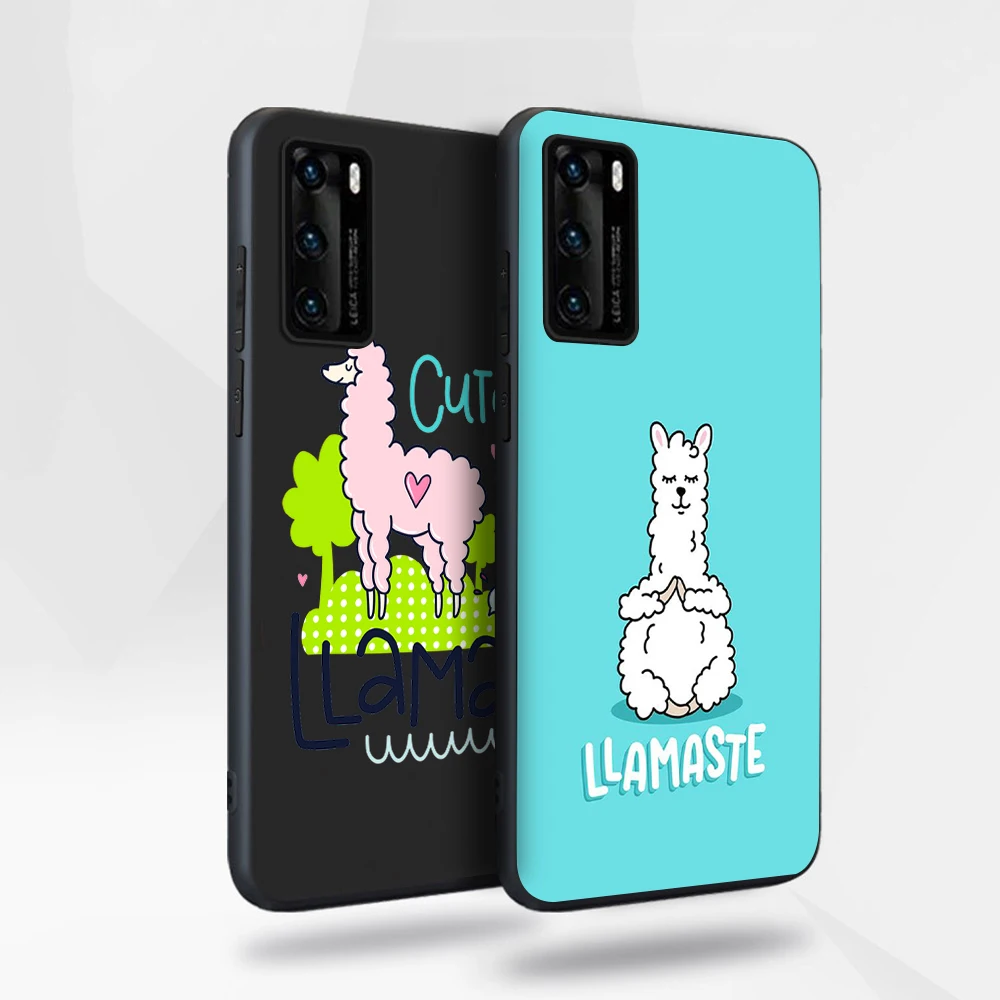 Alpaca Sheep Case for Huawei P40 P30 P20 Honor 30 20 10 30S Mate 40 30 20 Lite Pro P Smart Plus 2019 Soft TPU Phone Cover Fundas
Alpaca Sheep Case for Huawei P40 P30 P20 Honor 30 20 10 30S Mate 40 30 20 Lite Pro P Smart Plus 2019 Soft TPU Phone Cover Fundas