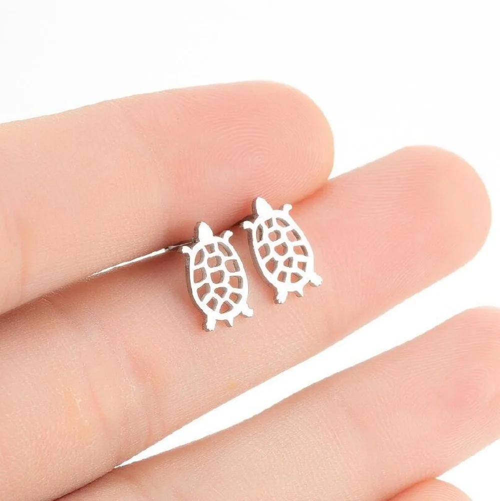 S925 2021 Marine small animal ear bone nail Korean series personality new cute hollow turtle ear nail INS wholesale
S925 2021 Marine small animal ear bone nail Korean series personality new cute hollow turtle ear nail INS wholesale