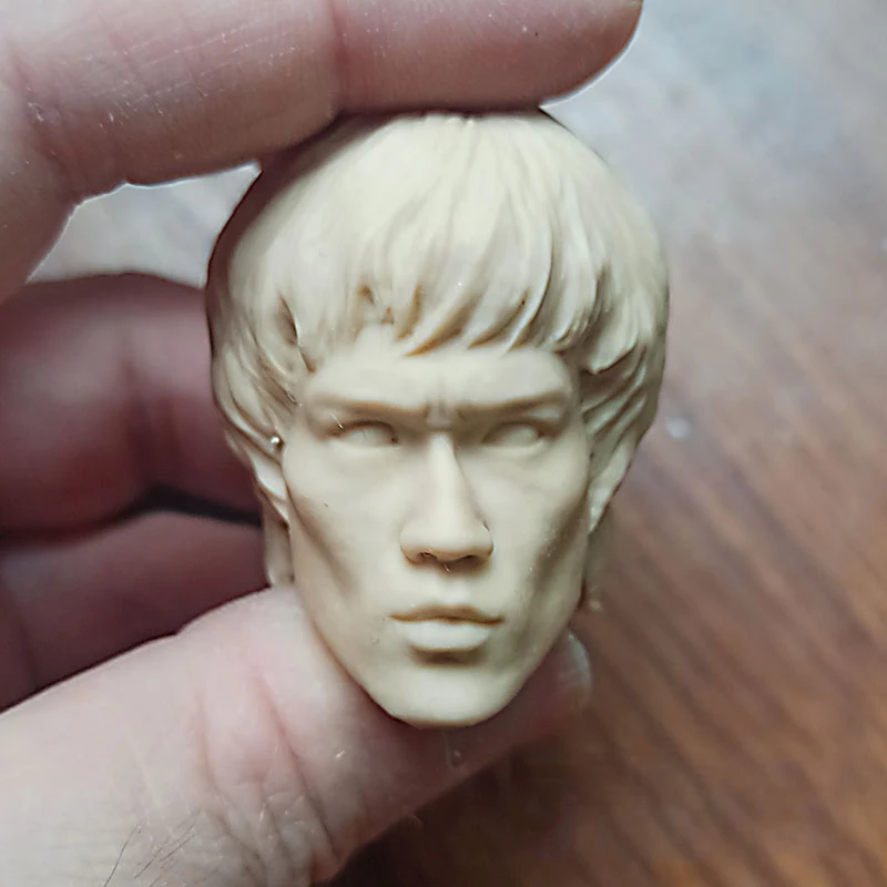 1/6th Asian Kung Fu star Bruce Lee Jingwumen Head Sculpture Unpainted White For 12inch DIY Figures Collectable
1/6th Asian Kung Fu star Bruce Lee Jingwumen Head Sculpture Unpainted White For 12inch DIY Figures Collectable