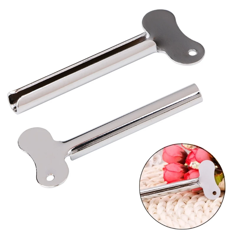 X6HD Stainless Iron Metal Tube Toothpaste Hair Color Dye Cosmetic Oil Paint Squeezer
X6HD Stainless Iron Metal Tube Toothpaste Hair Color Dye Cosmetic Oil Paint Squeezer