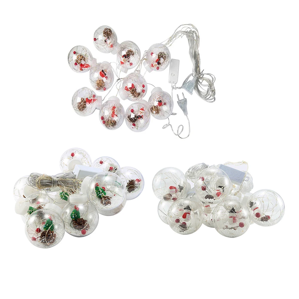 LED Ball Garland String Lights Bubble Ball Fairy Lighting Lamp Outdoor Indoor Garden Christmas Wedding Party Holiday Home Decora
LED Ball Garland String Lights Bubble Ball Fairy Lighting Lamp Outdoor Indoor Garden Christmas Wedding Party Holiday Home Decora