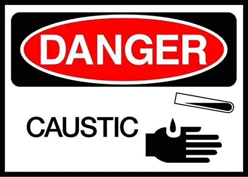 Caustic Danger Metal Sign Home Cafe Bar Pub Retro Wall Decoration Man Cave 12X16 inch
Caustic Danger Metal Sign Home Cafe Bar Pub Retro Wall Decoration Man Cave 12X16 inch