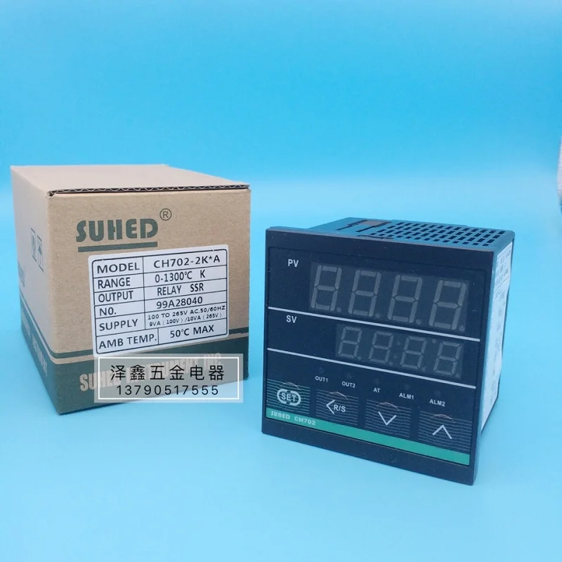 SUHED temperature control meter CH702-2K CH102-2K CH402-2K CH902 digital display temperature controller
SUHED temperature control meter CH702-2K CH102-2K CH402-2K CH902 digital display temperature controller