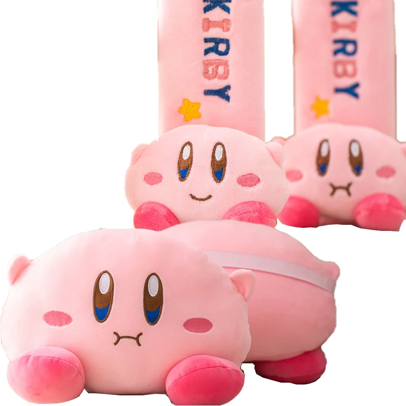Kwaii Kirby Plush Toy Japanese Stuffed Seat Belt Shoulder Cover Cartoon Backpack Doll Car Pillow Decoration Gift for Girl
Kwaii Kirby Plush Toy Japanese Stuffed Seat Belt Shoulder Cover Cartoon Backpack Doll Car Pillow Decoration Gift for Girl